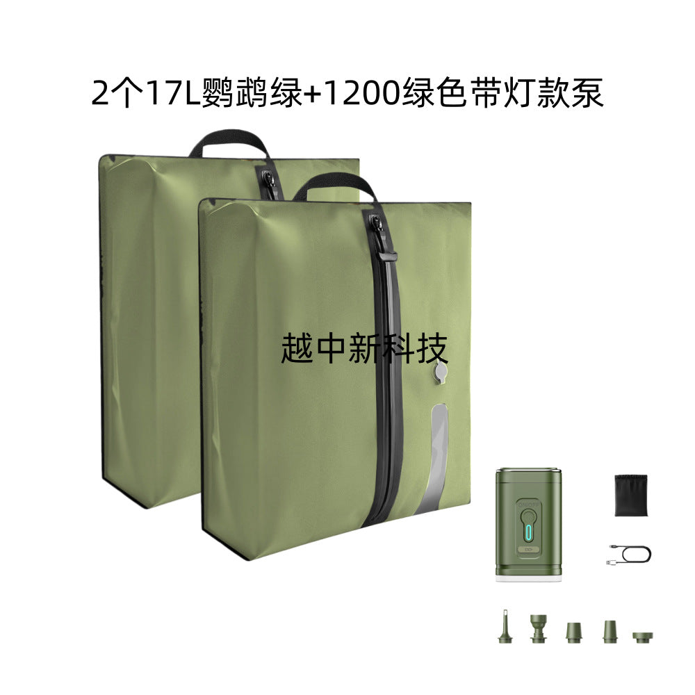 旅行用圧縮バッグ｜単品・電動ポンプ付きセット