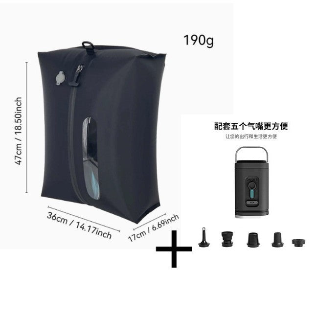 旅行用圧縮バッグ｜単品・電動ポンプ付きセット
